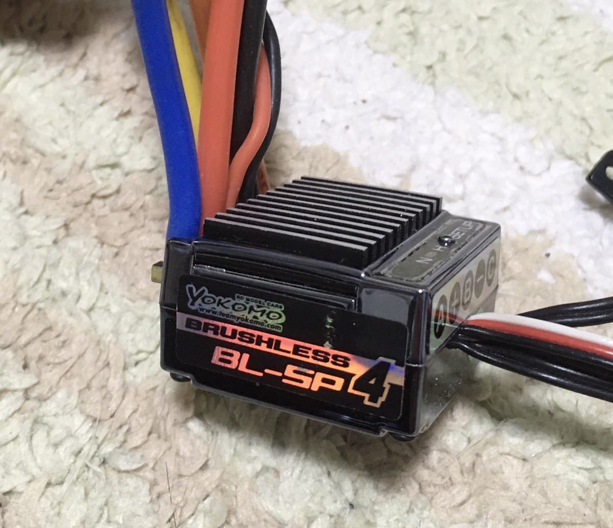 ヨコモ BL-SP4 ZERO2 8.5T ブラシレスモーター アンプ YOKOMO コンボ