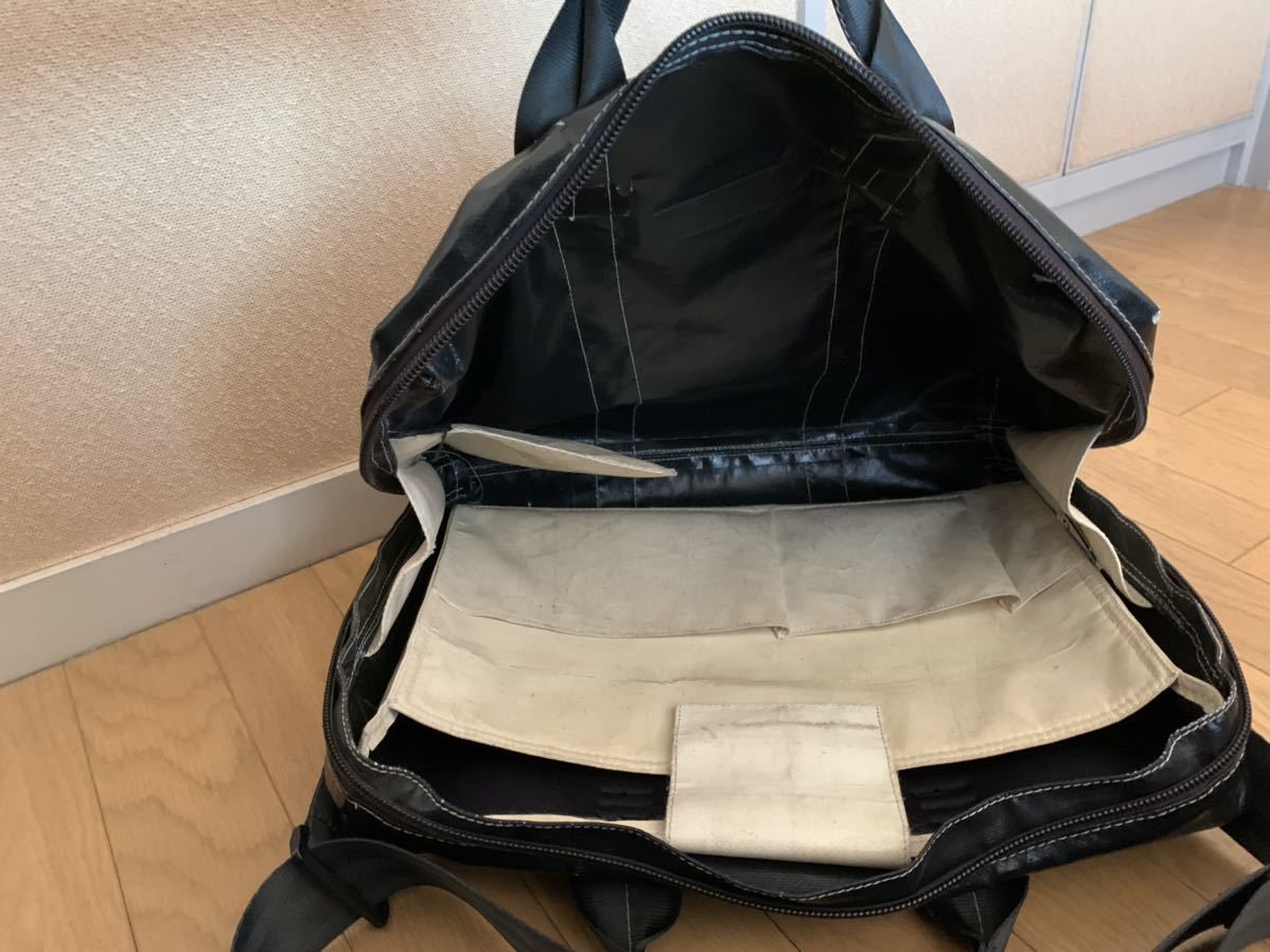 廃盤 フライターグ FREITAG f77 BEN 黒 ラップトップバッグ