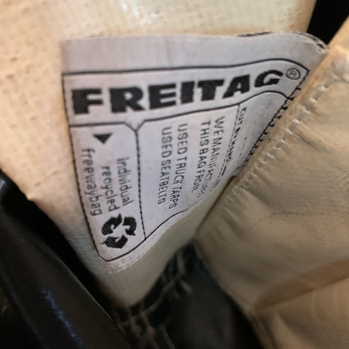 廃盤 フライターグ FREITAG f77 BEN 黒 ラップトップバッグ