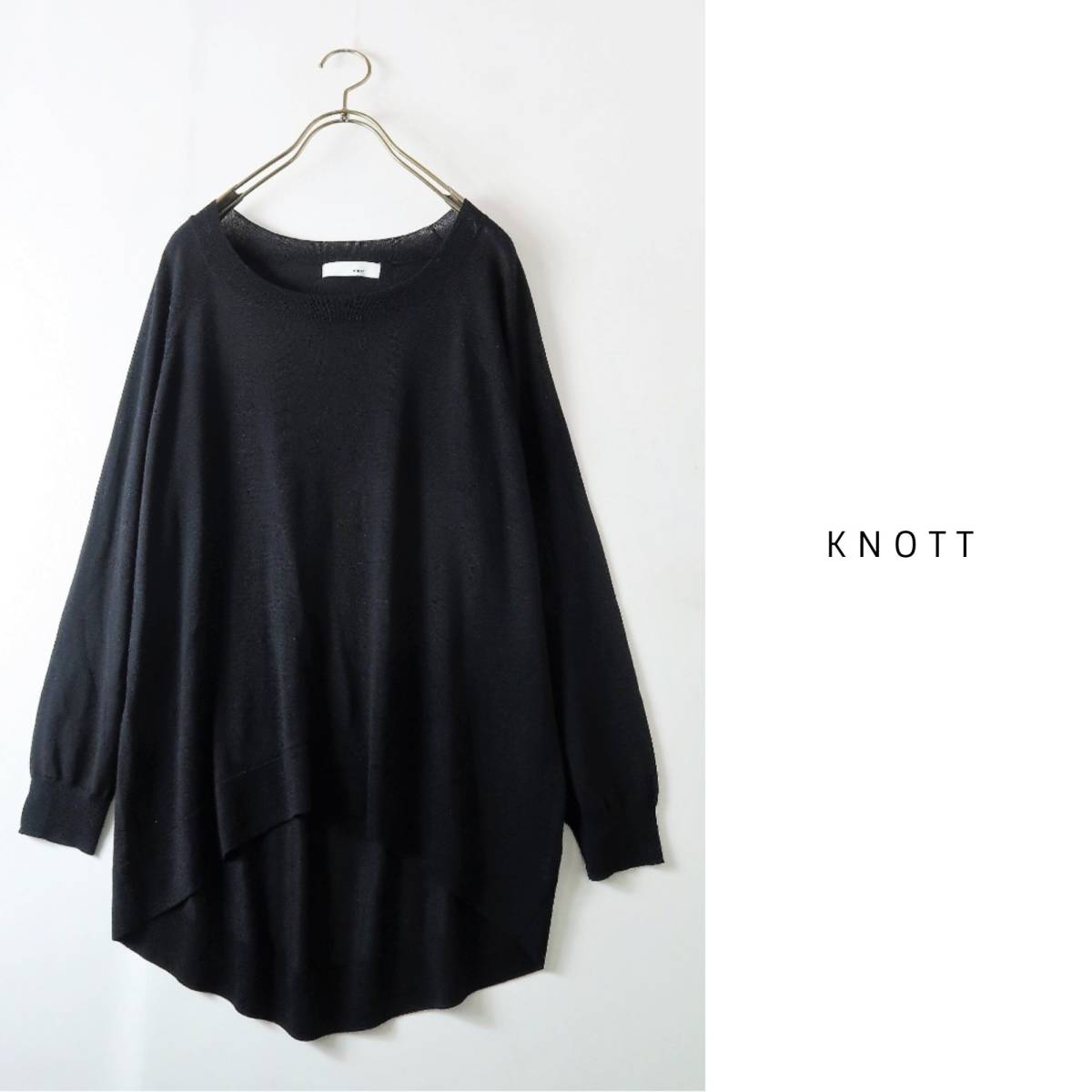 販売売 トゥモローランド/ノット KNOTT☆ウール100％ バックロング 