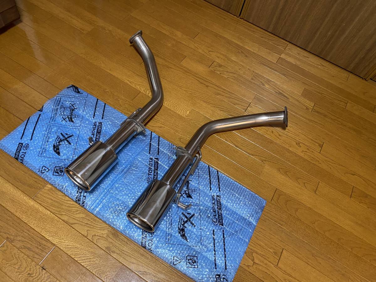 絶版品 入手困難 16 アリスト 社外 マフラー リア ストレートJZS161 