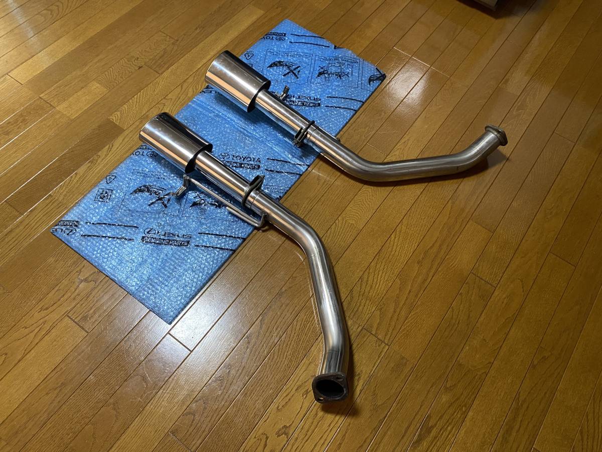 絶版品 入手困難 16 アリスト 社外 マフラー リア ストレートJZS161