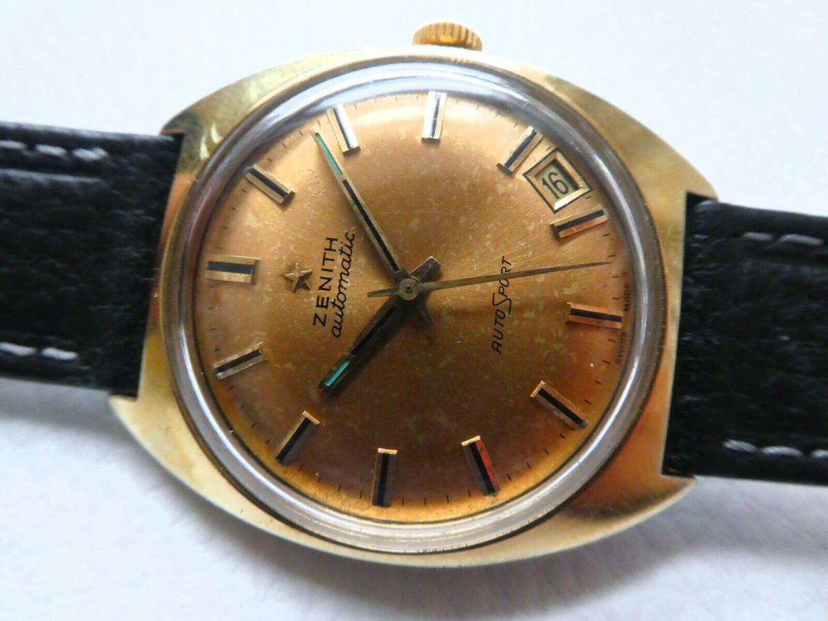uw24◇◇【ZENITH】ゼニス Auto Sport OH済 cal.2552PC 自動巻きレア