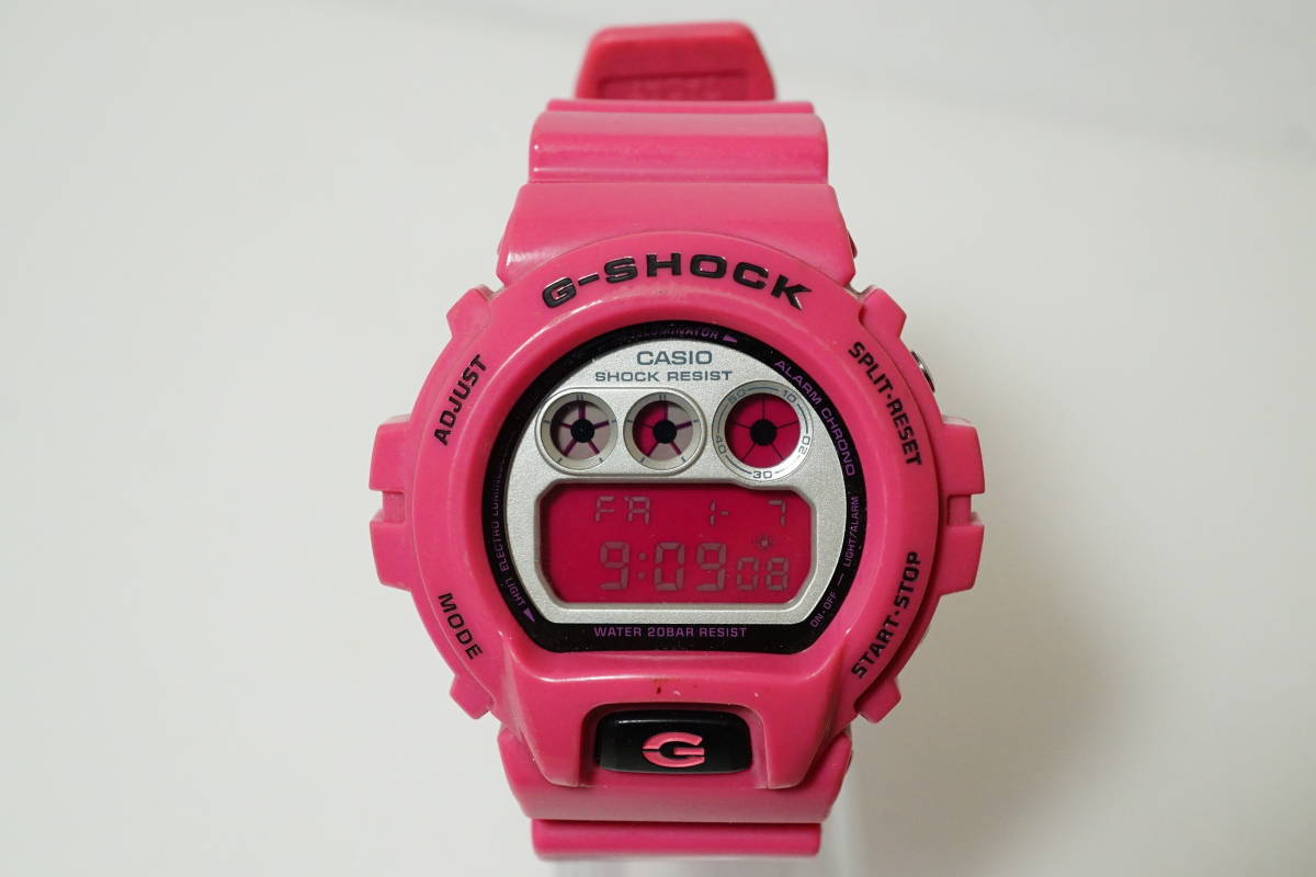 CASIO G-SHOCK カシオ G-ショック DW-6900CS Crazy Colors ピンク