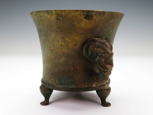 大明宣徳年製　古銅獅子頭福字香炉　徳川家蔵　箱入 大明宣徳年 大明狮子紫铜香炉，仿古宣德熏香炉_国风网 大明宣徳年製