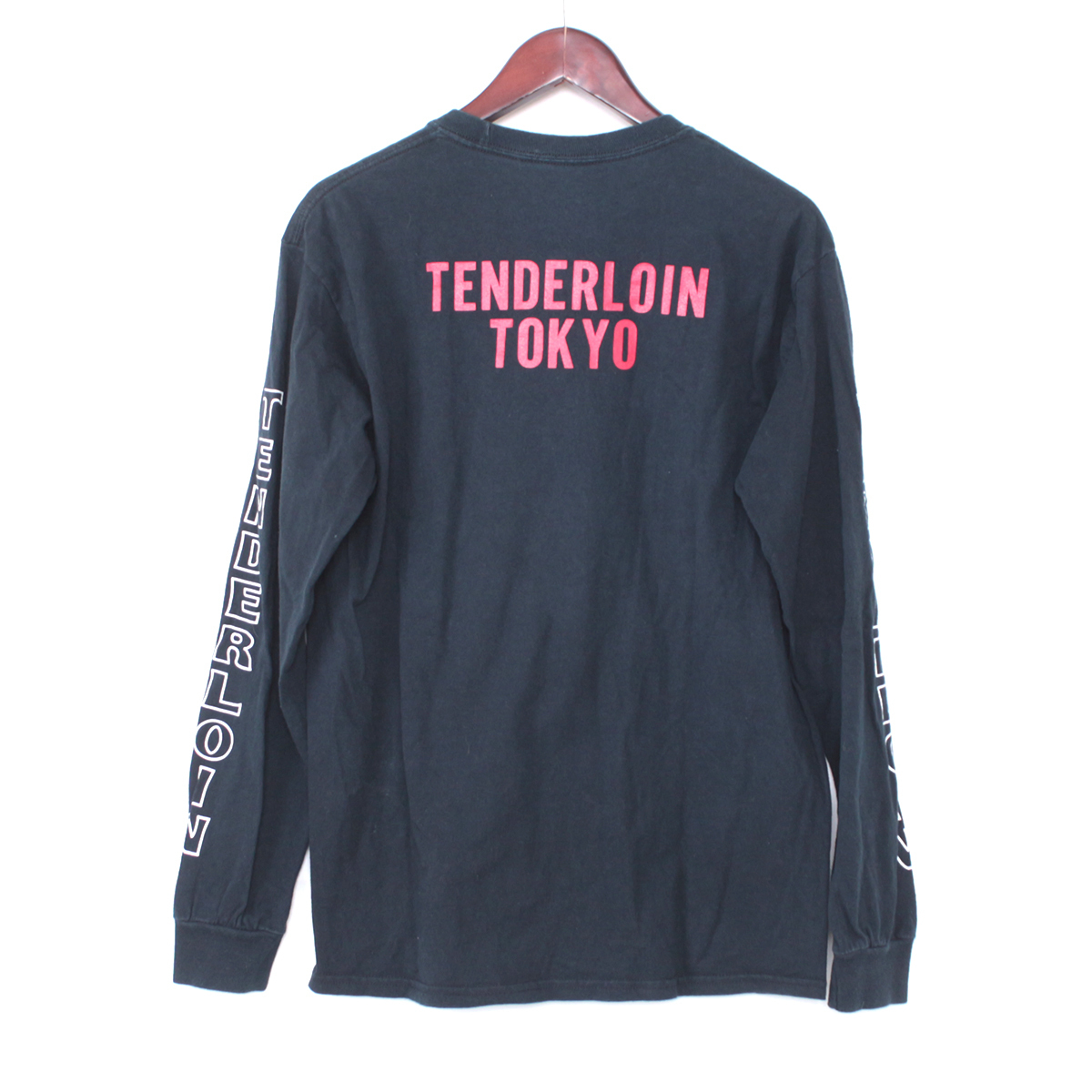 テンダーロイン TENDERLOIN 17SS TEE L/S NO1 長袖Tシャツ ブラック M