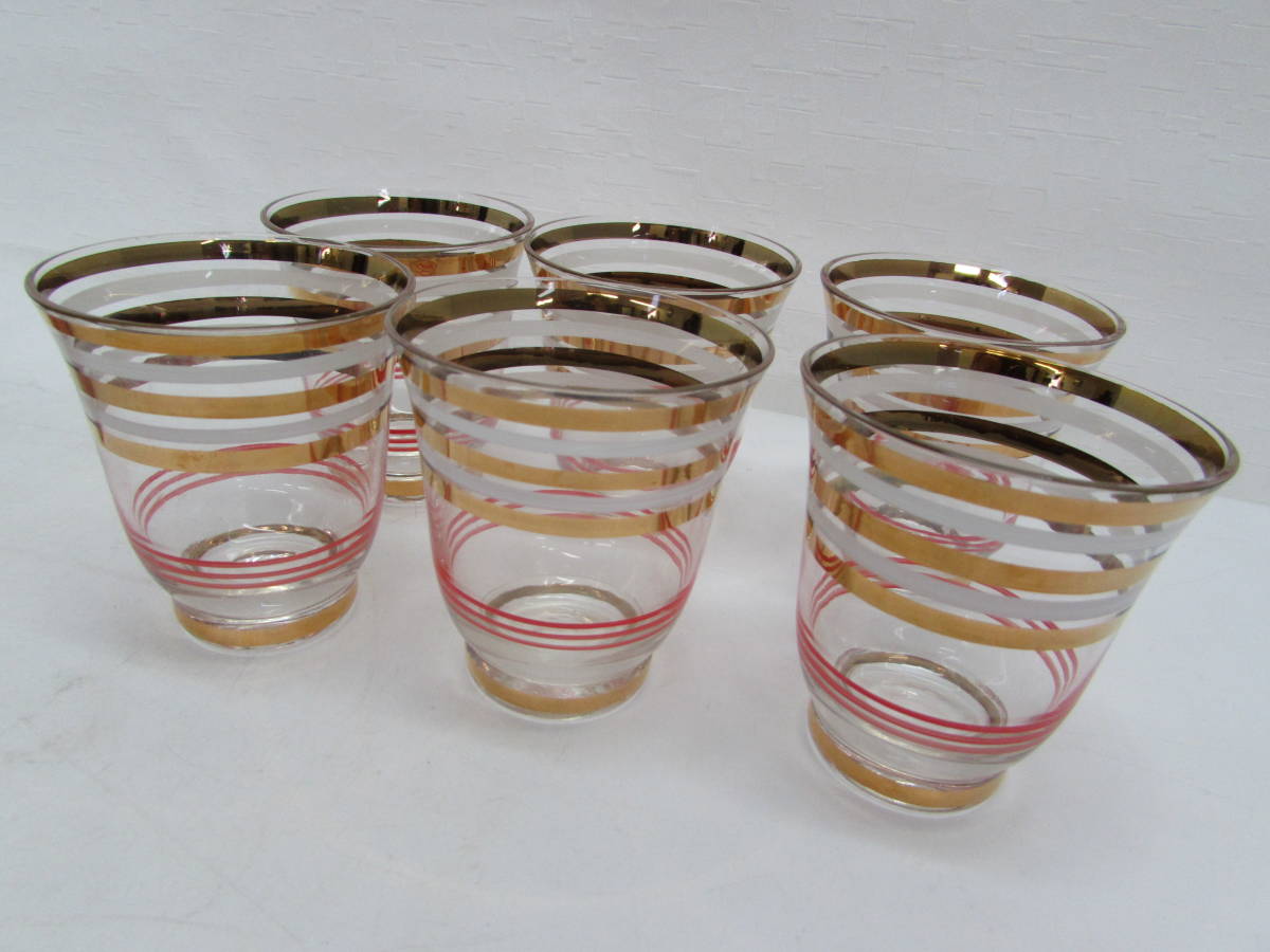 ヴィンテージ BOHEMIA Glass ボヘミアガラス デキャンタ グラス 6客
