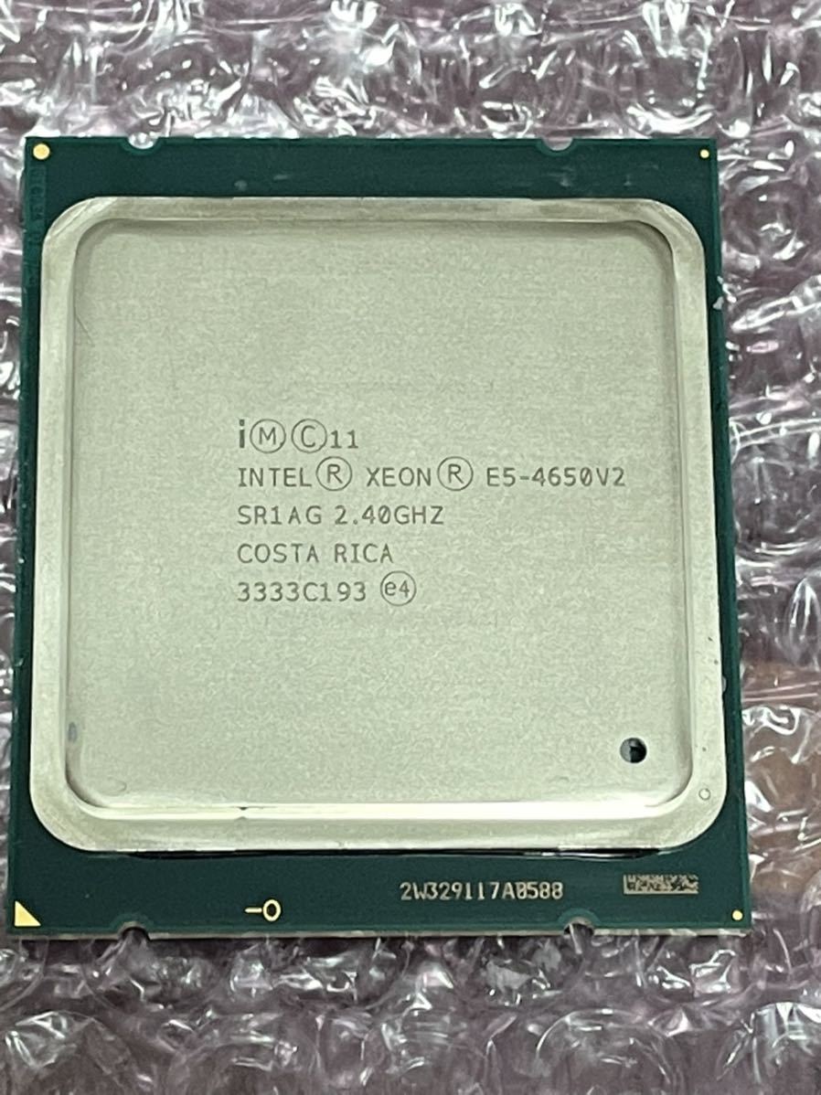 Intel 0 E5-4650 Xeon SR1AG V2 25MB 2.40GHz XEON Core CPU E5-4650V2