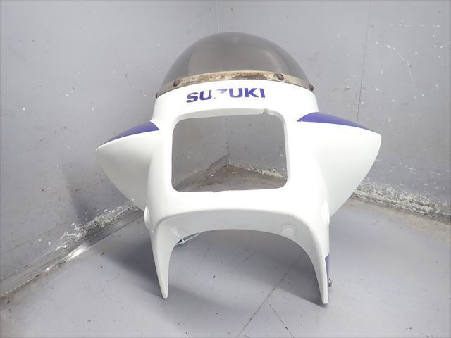 RG 125 アッパーカウル βCV20-4 スズキ RG125ガンマ γ NF11F (S60年式)当時物！ 純正 フロント