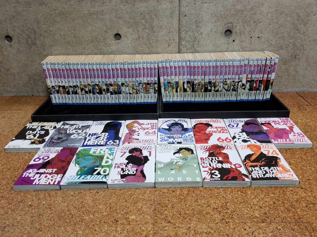 まとめ】ブリーチ BLEACH 全巻セット 1~74巻 ☆久保帯人☆ジャンプ☆