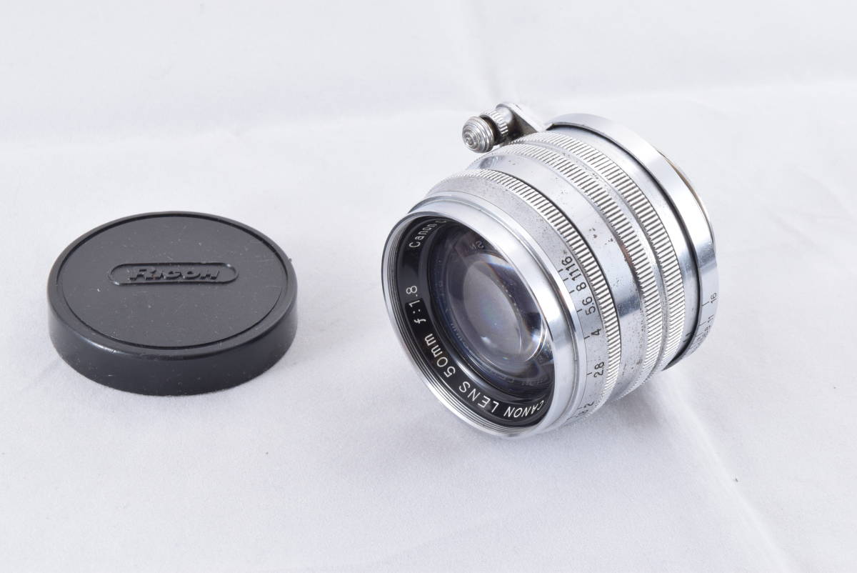 ★美品★ CANON キヤノン LENS 50mm f:1.8 Canon Camera Co.Japan 銘玉 ライカLマウント Canon 50mm STM this f&frasl;1.8[L39マウント][美品] World