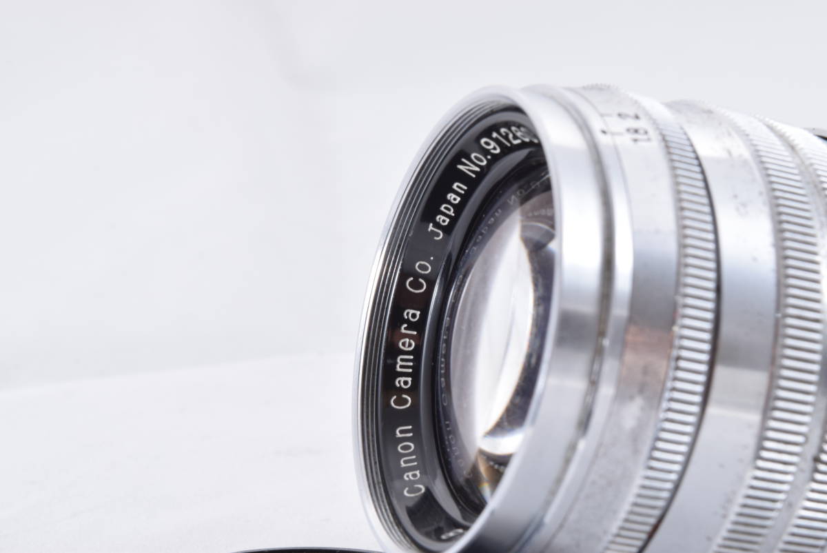 ★美品★ CANON キヤノン LENS 50mm f:1.8 Canon Camera Co.Japan 銘玉 ライカLマウント Canon 50mm STM this f&frasl;1.8[L39マウント][美品] World