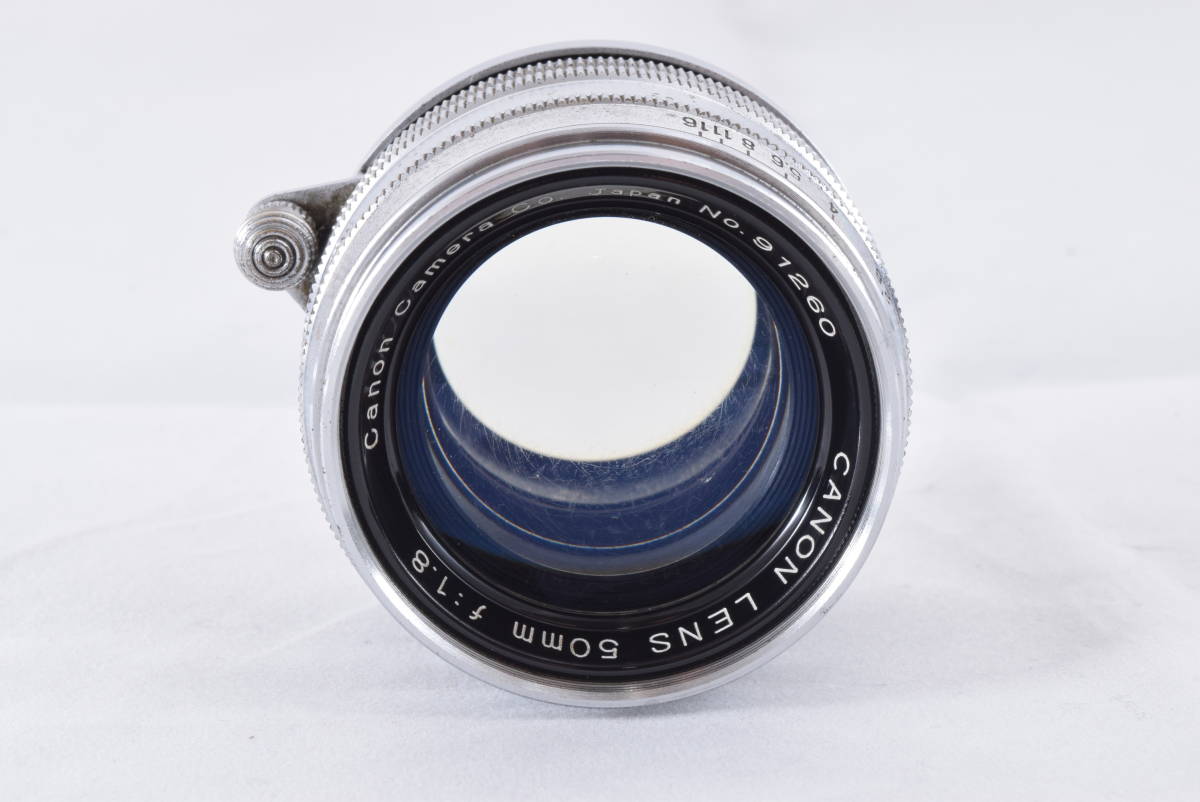 ★美品★ CANON キヤノン LENS 50mm f:1.8 Canon Camera Co.Japan 銘玉 ライカLマウント Canon 50mm STM this f&frasl;1.8[L39マウント][美品] World
