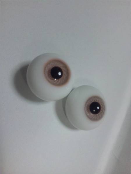HGグラスアイ 水銀燈デフォルト Lavender with Black line 18mm(アイ 