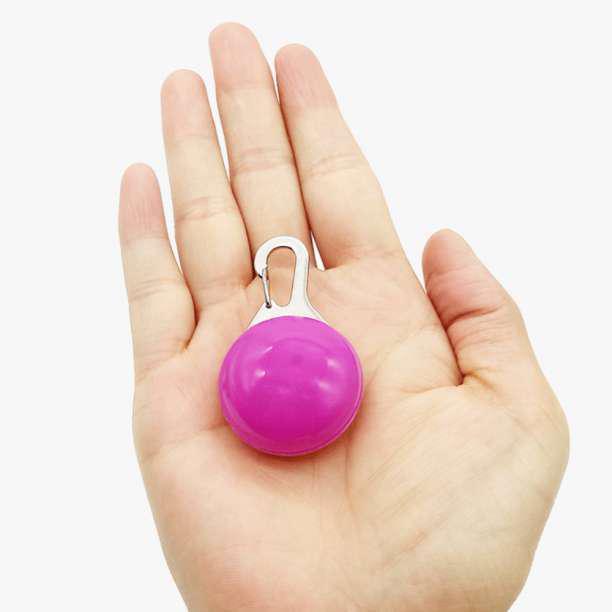 お買い得 ペット LED セーフティライト ピンク　散歩 犬 首輪 安全 リード　ハーネス リード バッグ ウォーキング ランニング 点灯 点滅_8