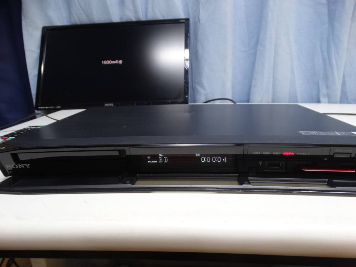 T4659 SONY ブルーレイレコーダー BDZ-ET2100 3番組同時録画 中古動作品