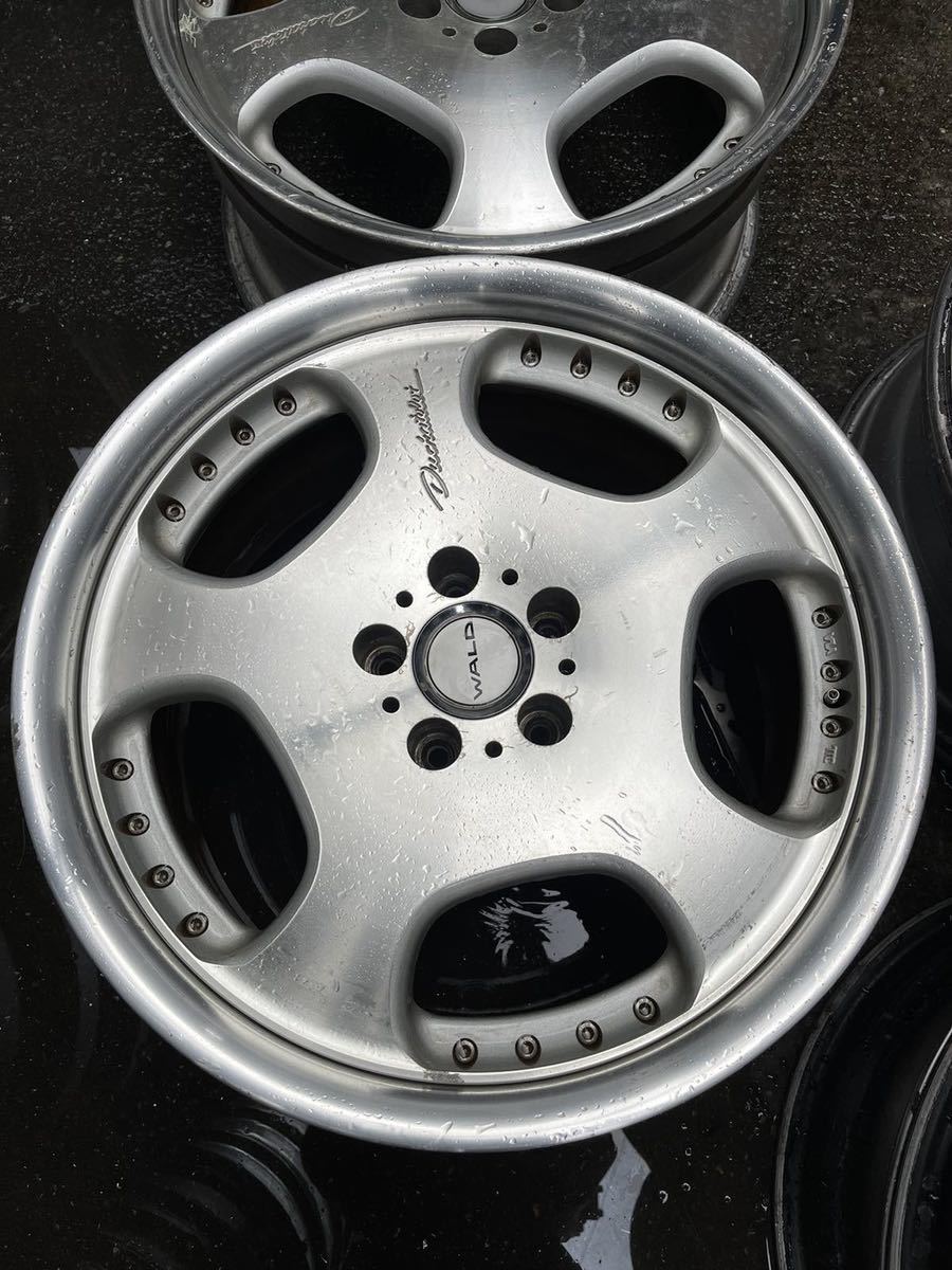 WALD ドゥシャトレ 19インチ 8.5J 9.5J PCD114.3 5穴 4本セット 