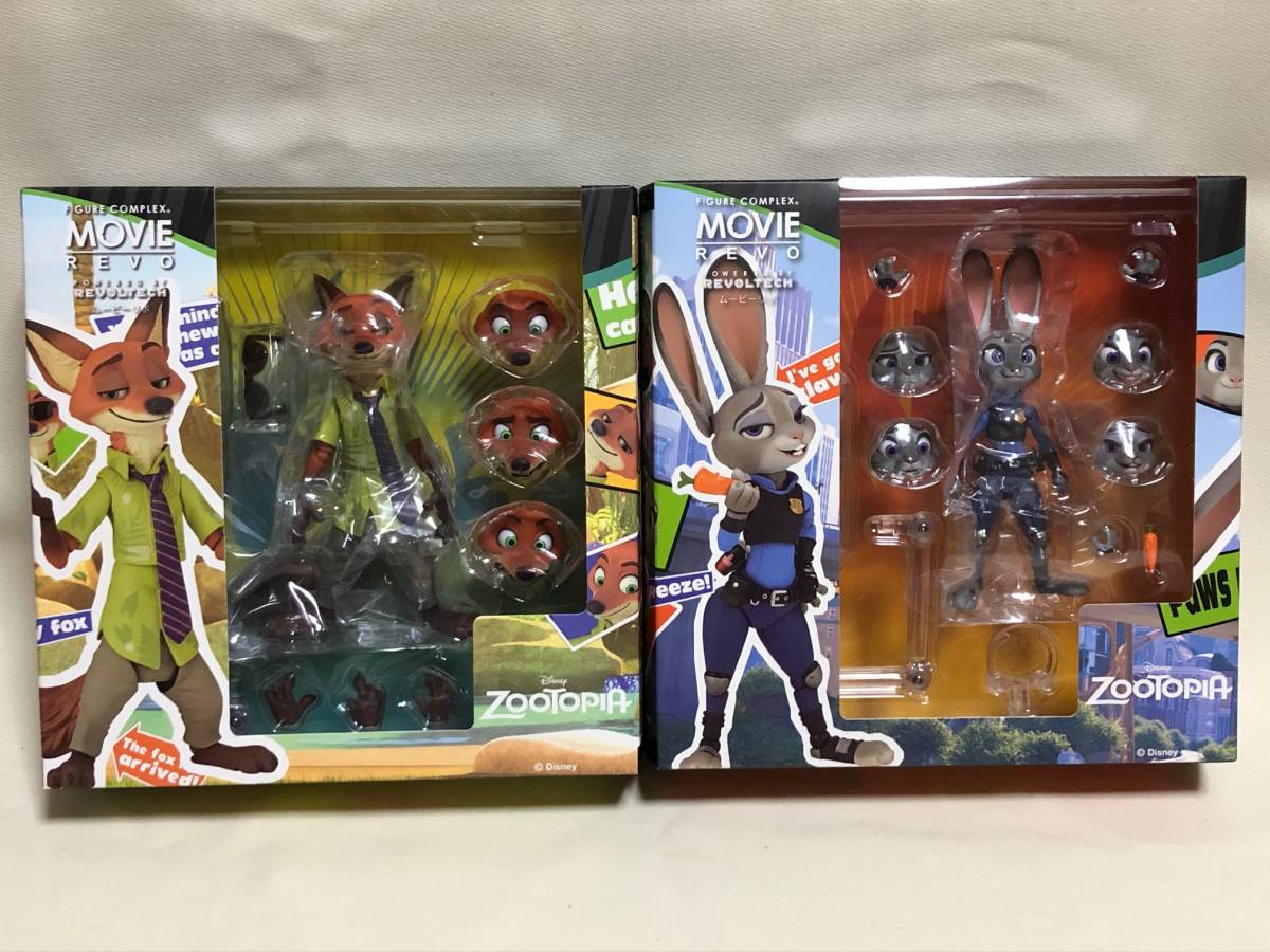 リボルテック ズートピア ジュディ&ニック セット 【公式通販】