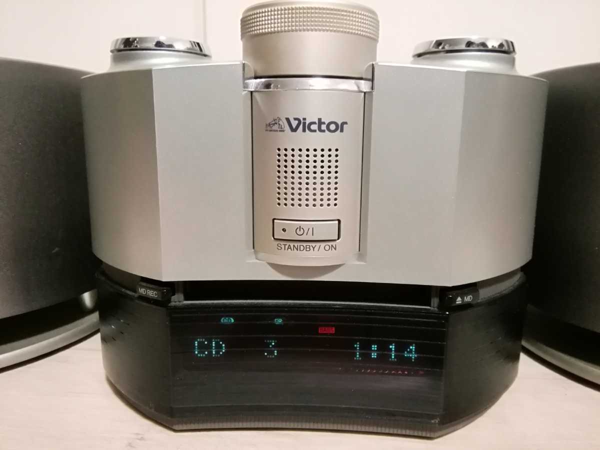 Victor SS-D5MD ビクター CA-SSD5MD-S CD・MDコンポ レアVictor 【現状