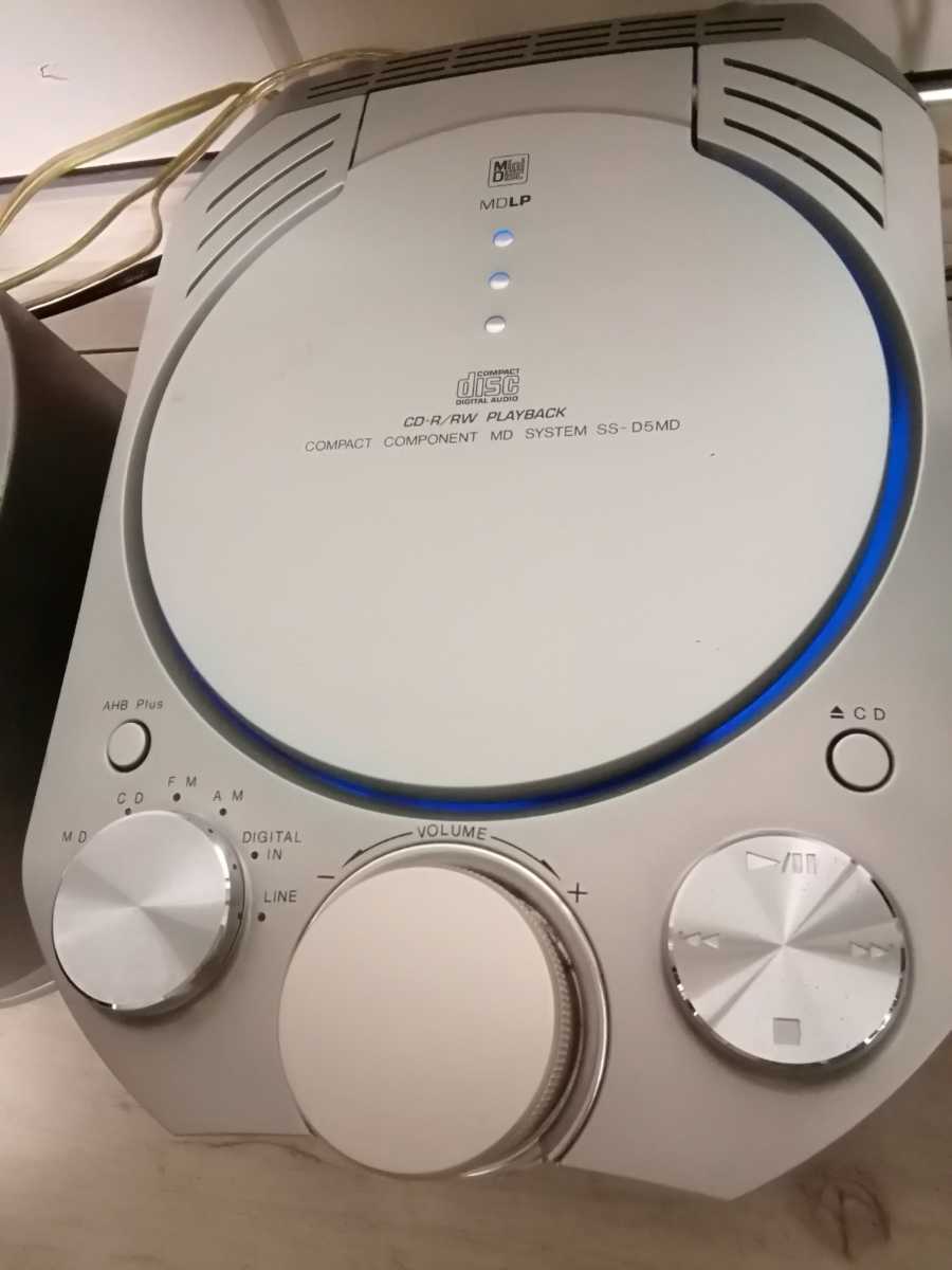 Victor SS-D5MD ビクター CA-SSD5MD-S CD・MDコンポ レアVictor 【現状