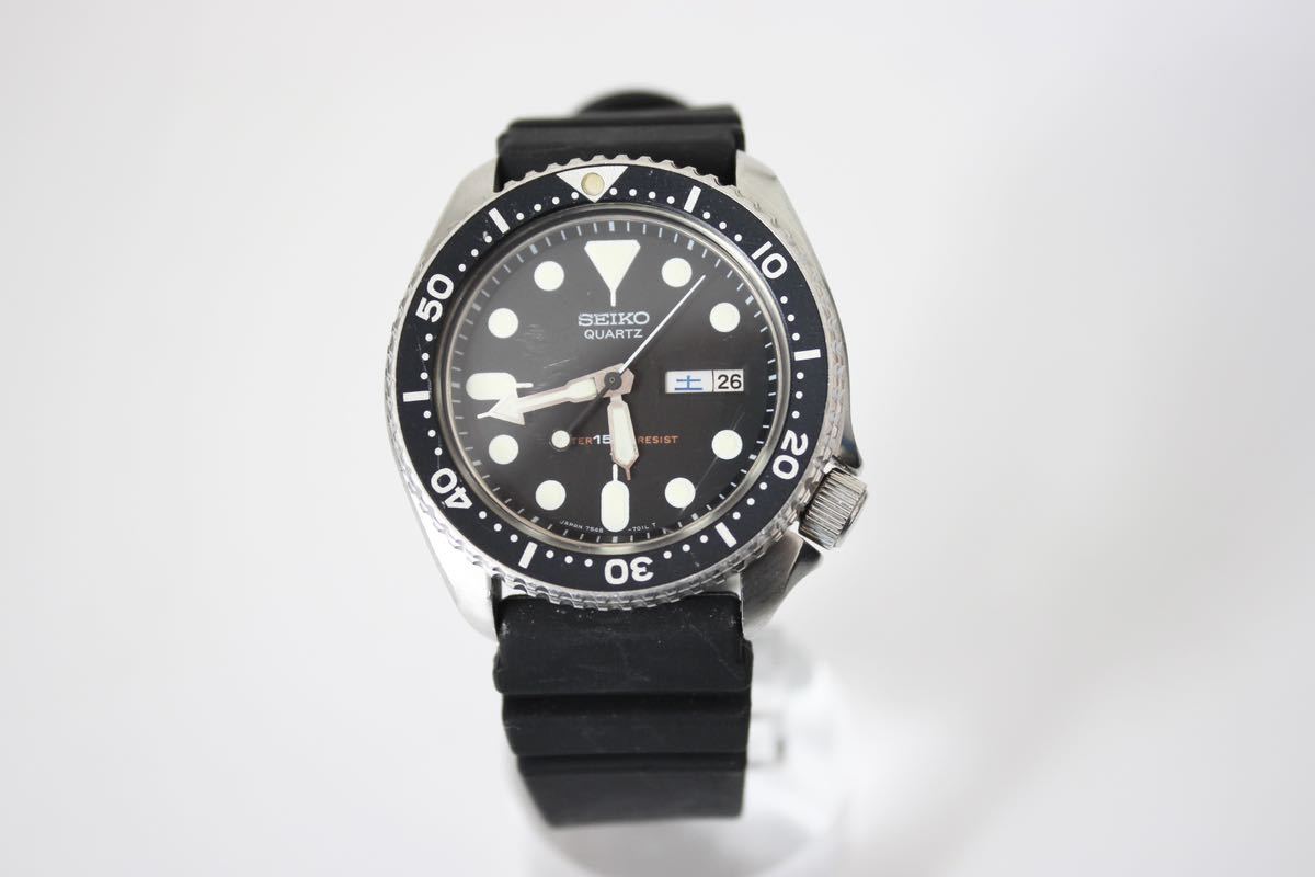 SEIKO セイコー クォーツ メンズ 時計 稼働中 SEIKO メンズ セイコー 
