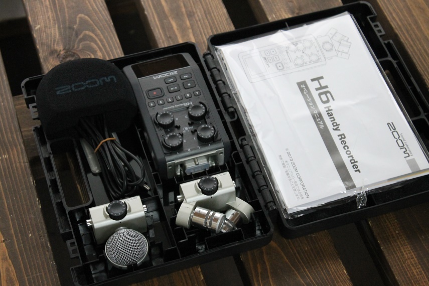 使用1回のみ! ZOOM H6 リニアPCM ハンディレコーダー ZOOM H6 リニア