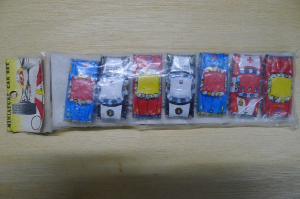 M287☆[未開封品]昭和レトロ当時物 メーカー不明 ブリキ製ミニカー