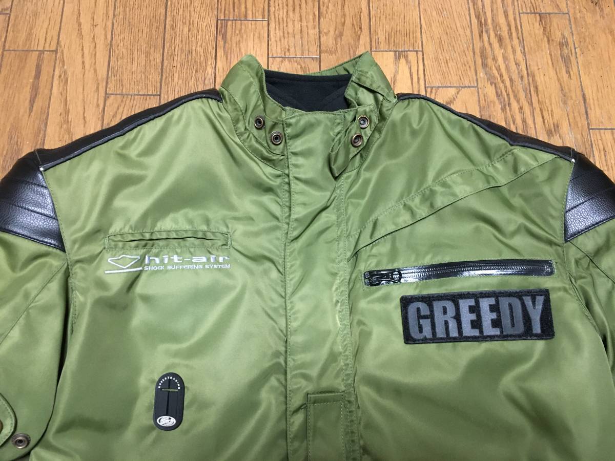 GREEDYグリーディ ライダースジャケット 中綿入りインナー 