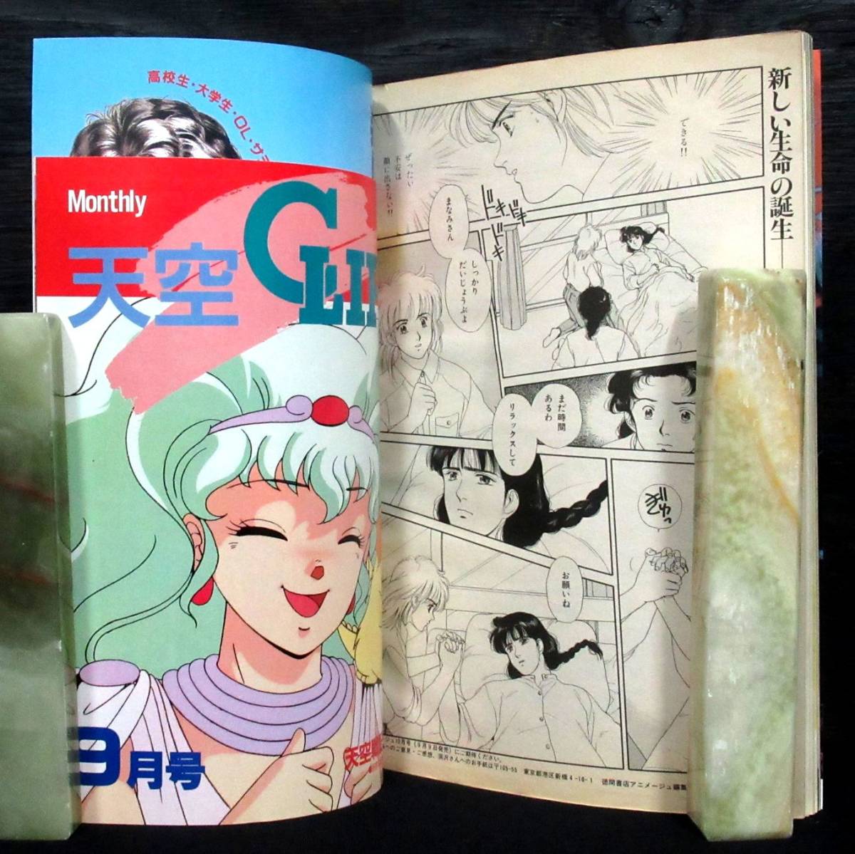 アニメージュ 1989年9月号（ウルスラの絵 ポスター付）』＊魔女の