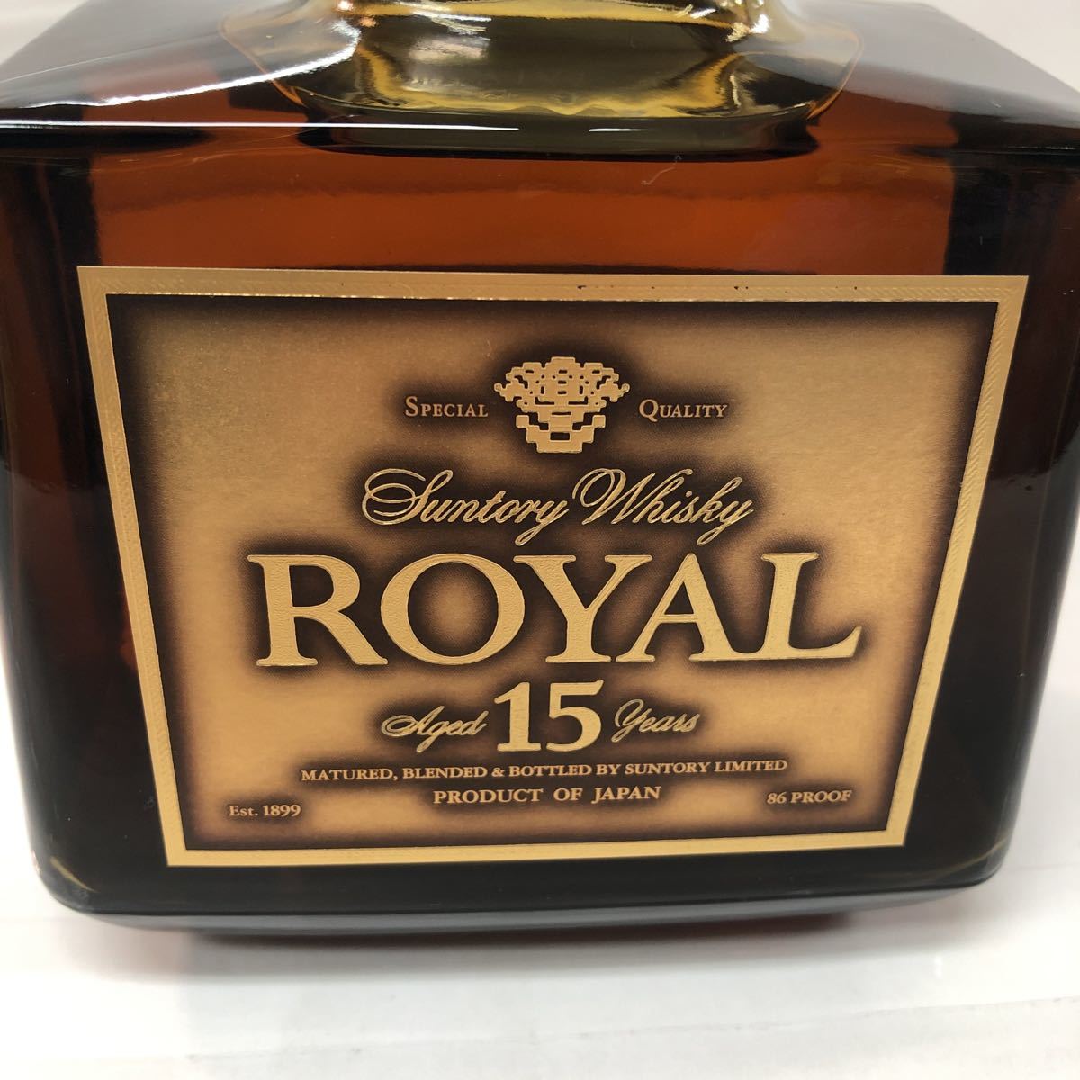 古酒 サントリーローヤル15年 ウイスキー アルコール43% 750ml 1本