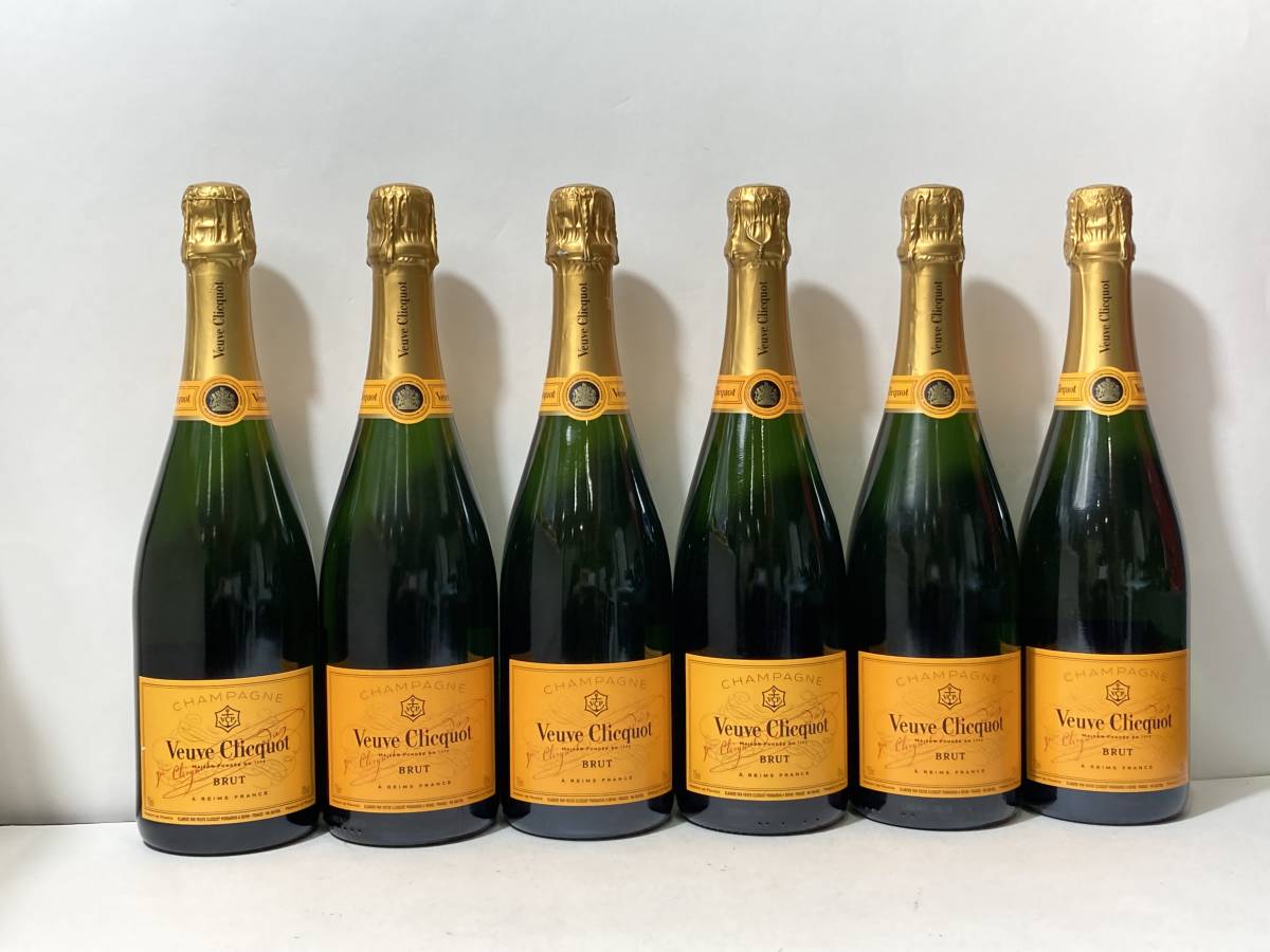 ヴーヴ・クリコ イエローラベル ブリュット 750ml【箱なし・正規 未開