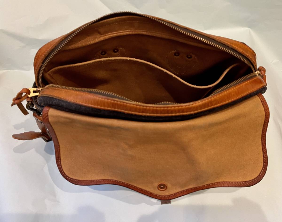 一度使用品】RRL ダブルアールエル EMERSON デニム×レザー 2way 