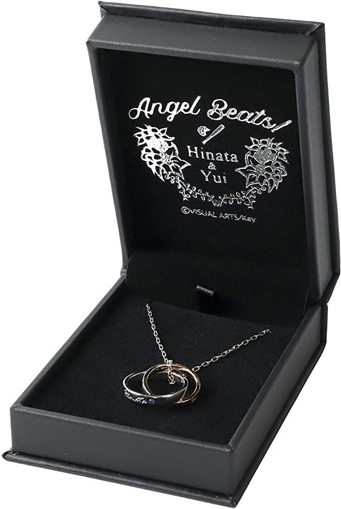 日向秀樹＆ユイ 10周年記念ダブルリングネックレスセット 「Angel