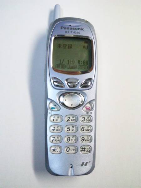 中古美品 PHS エッジ ル・モテ パナソニックKX-PH35S(PHS本体