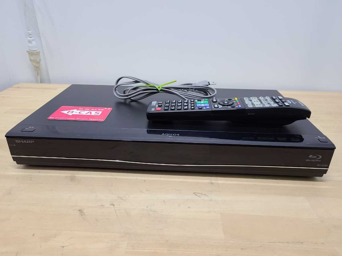 BD-S580 ブルーレイディスクレコーダー SHARP シャープ AQUOS