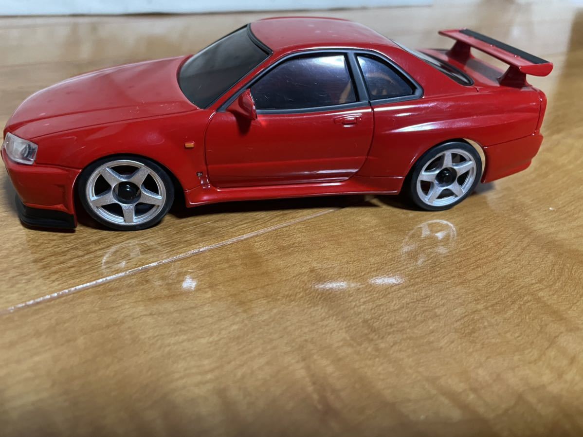 ミニッツ R34 GTR BNR34 ボディー 京商 京商 MINI-Z 警視庁パトカー