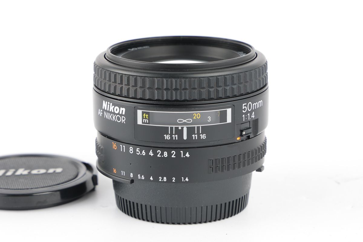 06157cmrk Nikon AF NIKKOR 50mm F1.4 単焦点 広角レンズ Fマウント