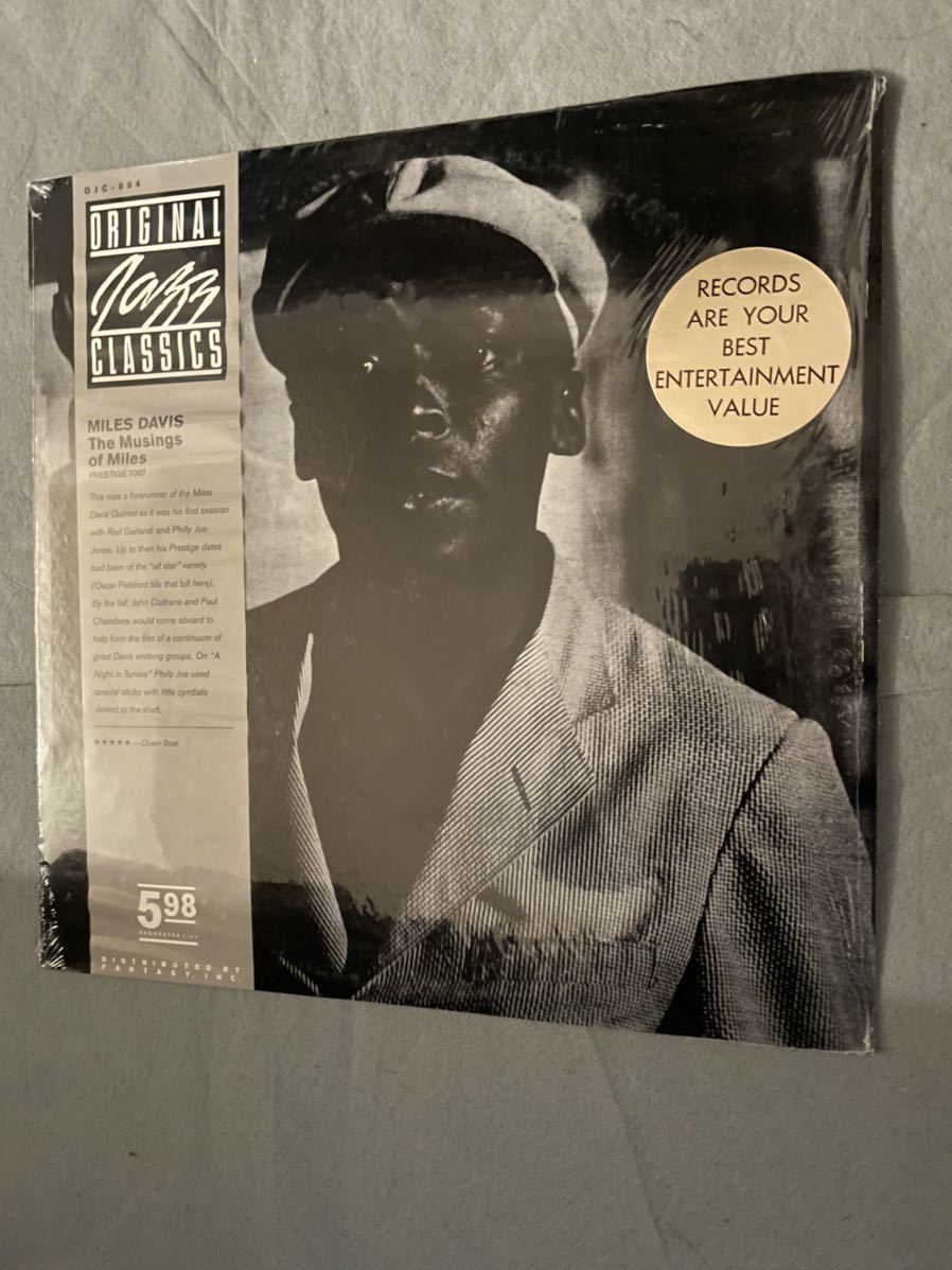 高品質，定番人気 Miles Davis Quartet / The Musings Of Miles. USA盤 厚紙 OJC 名盤 マイルスのワンホーンtp. シュリンク(ジャズ一般)｜売買されたオークション情報、yahooの商品情報をアーカイブ公開 - オークファン ジャズ一般