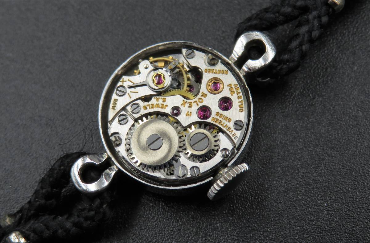 1円～! 稼動品☆ROLEX ロレックス Cal.282 14KWG 総重量7.7g 手巻き 