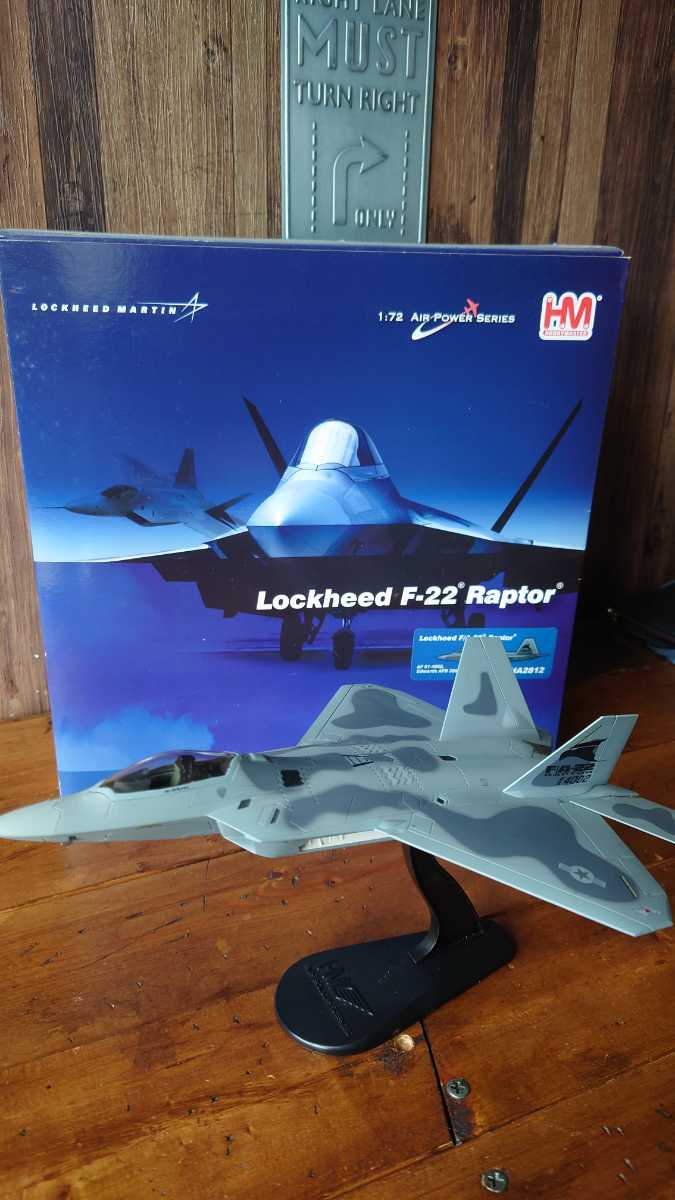 HobbyMaster ホビーマスター F/A-22 アメリカ空軍 試験機 エドワーズ