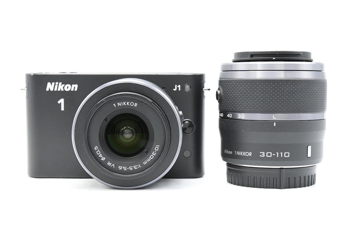 ◇ Nikon ニコン 1 J1 + 1 NIKKOR 10-30mm F3.5-5.6 VR + 1 NIKKOR 30