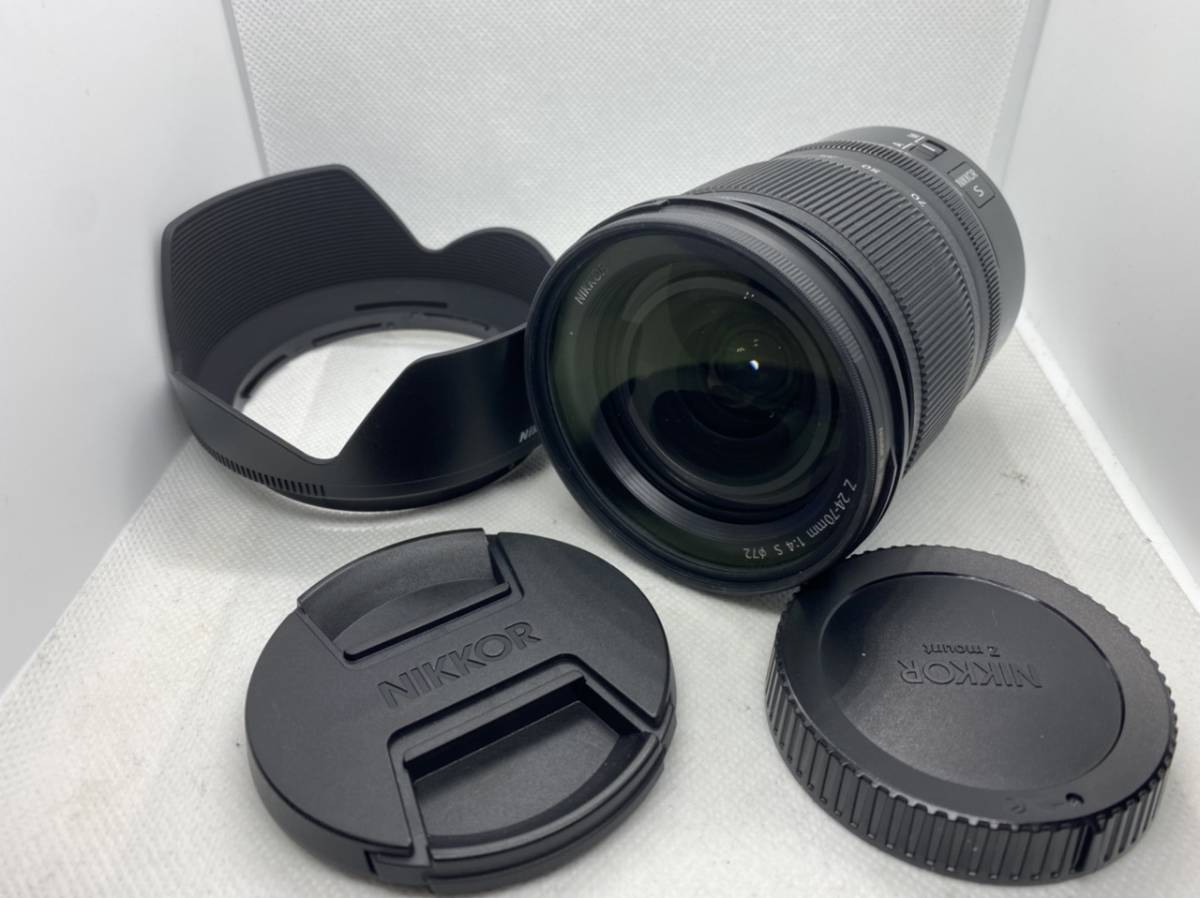 美品！！Nikon NIKKOR Z 24-70mm f4 S フード・キャップ・フィルター