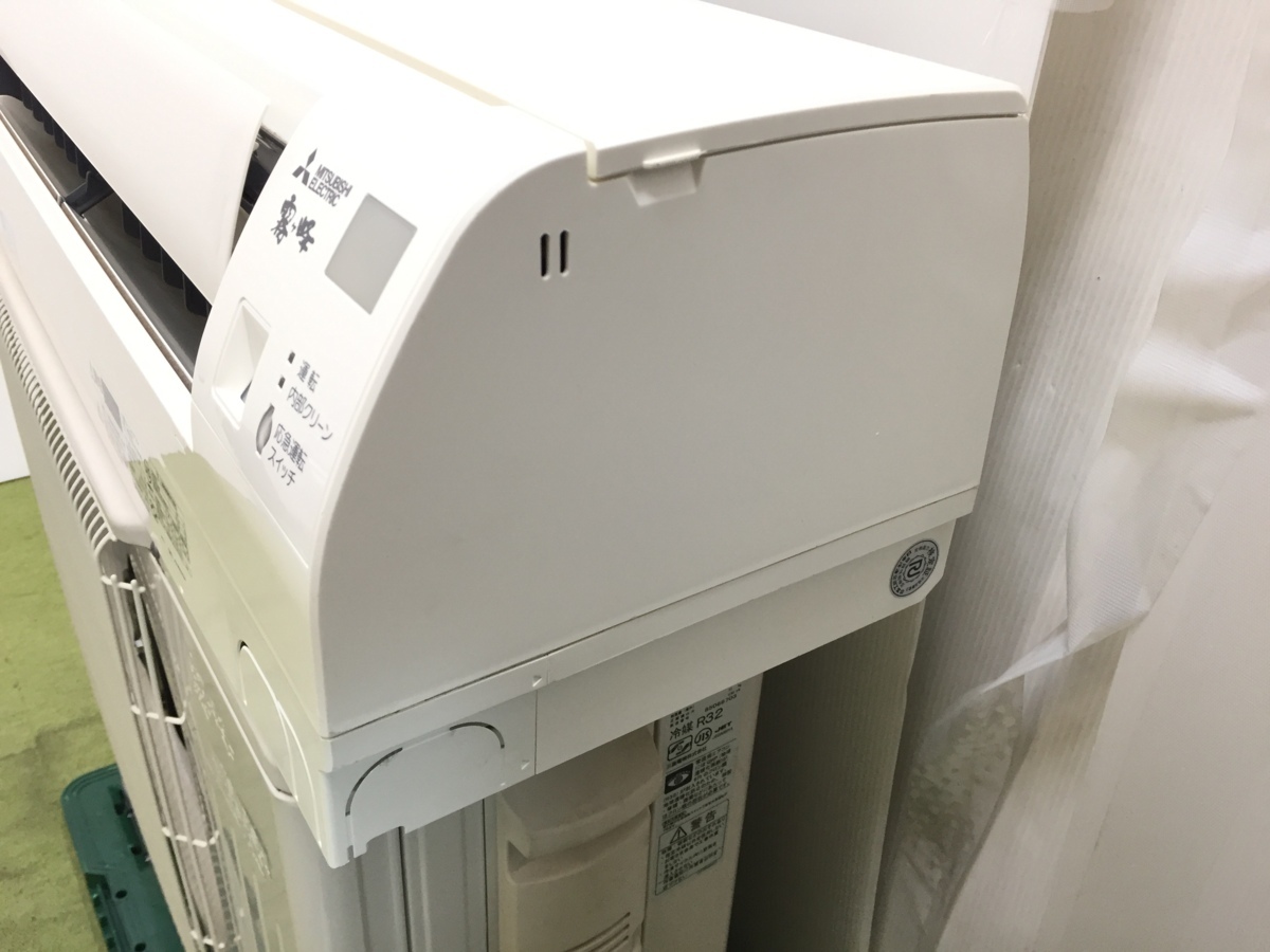 美品 MITSUBISHI 三菱電機 霧ヶ峰 GE MSZ-GE2217-W 2018年製 エアコン 
