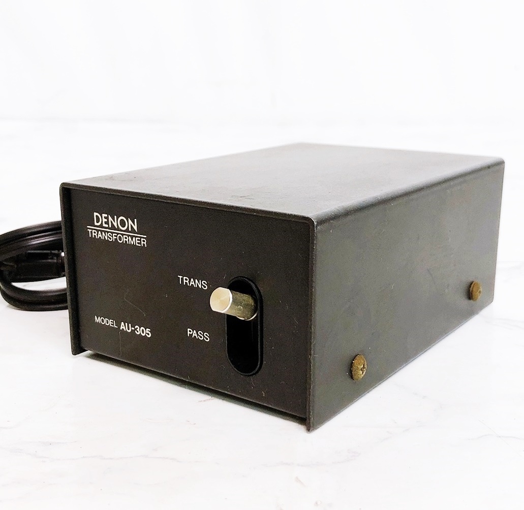 DENON AU-305 デノン MC昇圧トランス 昇圧トランス 2026年最新Yahoo