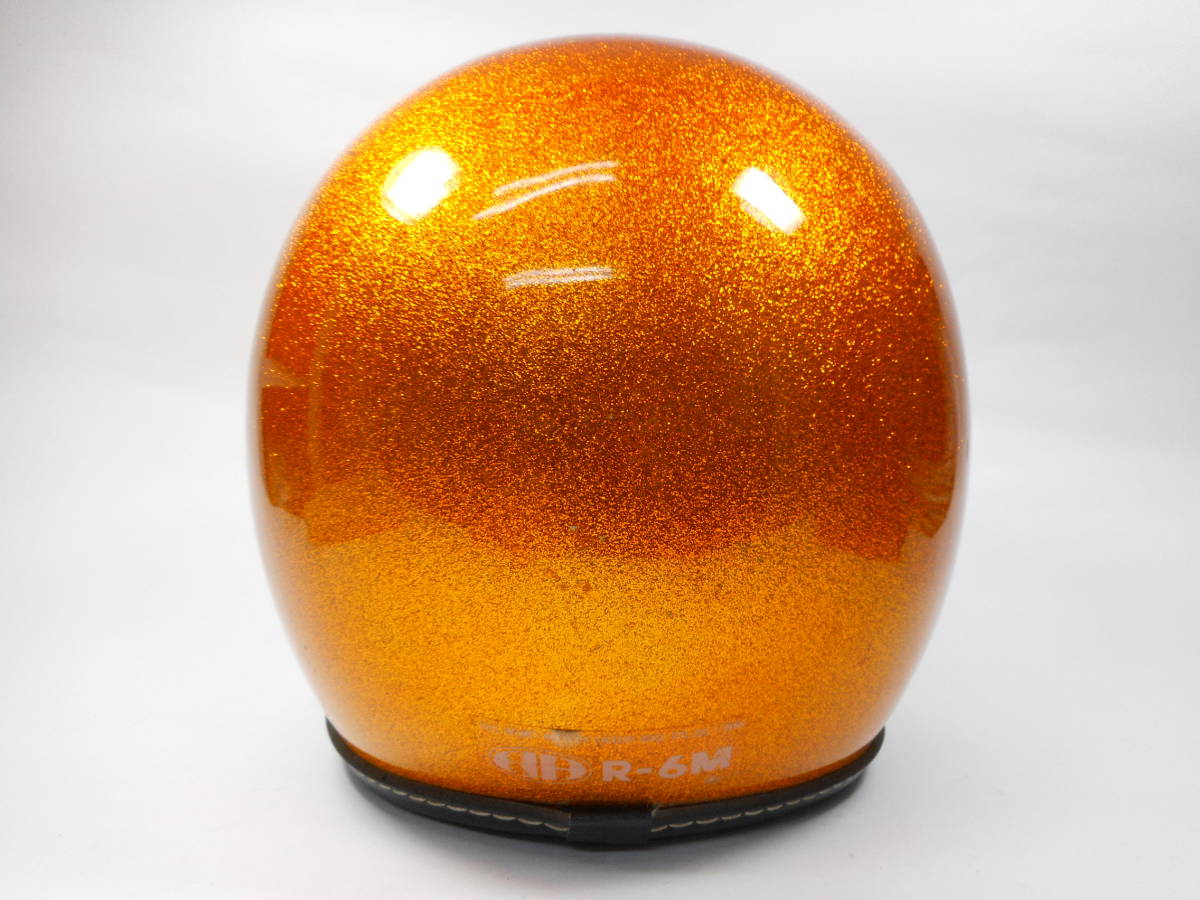 Sシェル！美品 60s HA ヒロタケ アライ R-6M ジェットヘルメット 目