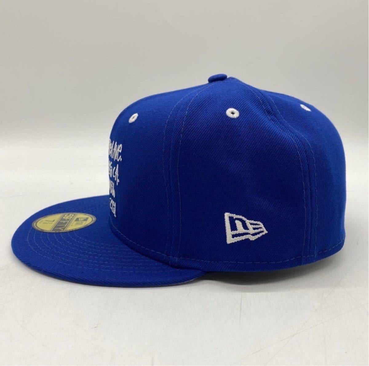 7-3/8 58.7cm】新品 STUSSY NEW ERA 59FLFTY LA CHAPTER CAP BLUE