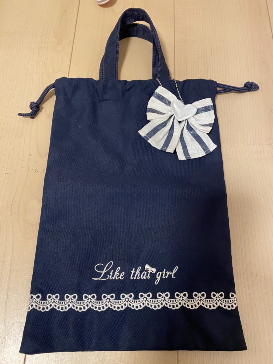 新品ジュエルペット バンダイ シューズケース 上履き入れ 女の子 正規 シューズケース