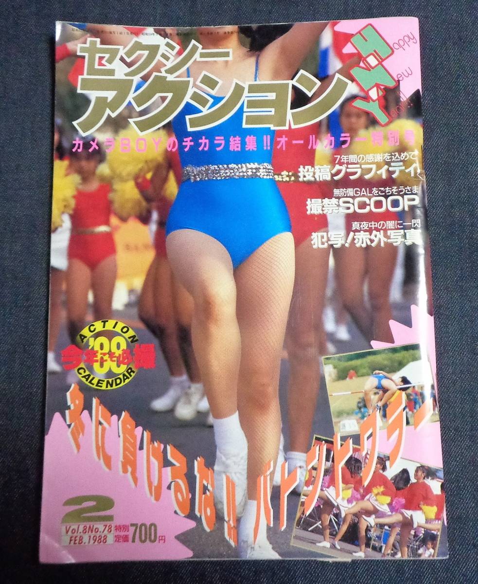 ☆セクシーアクション オールカラー特別号 1988年2月号 サン出版