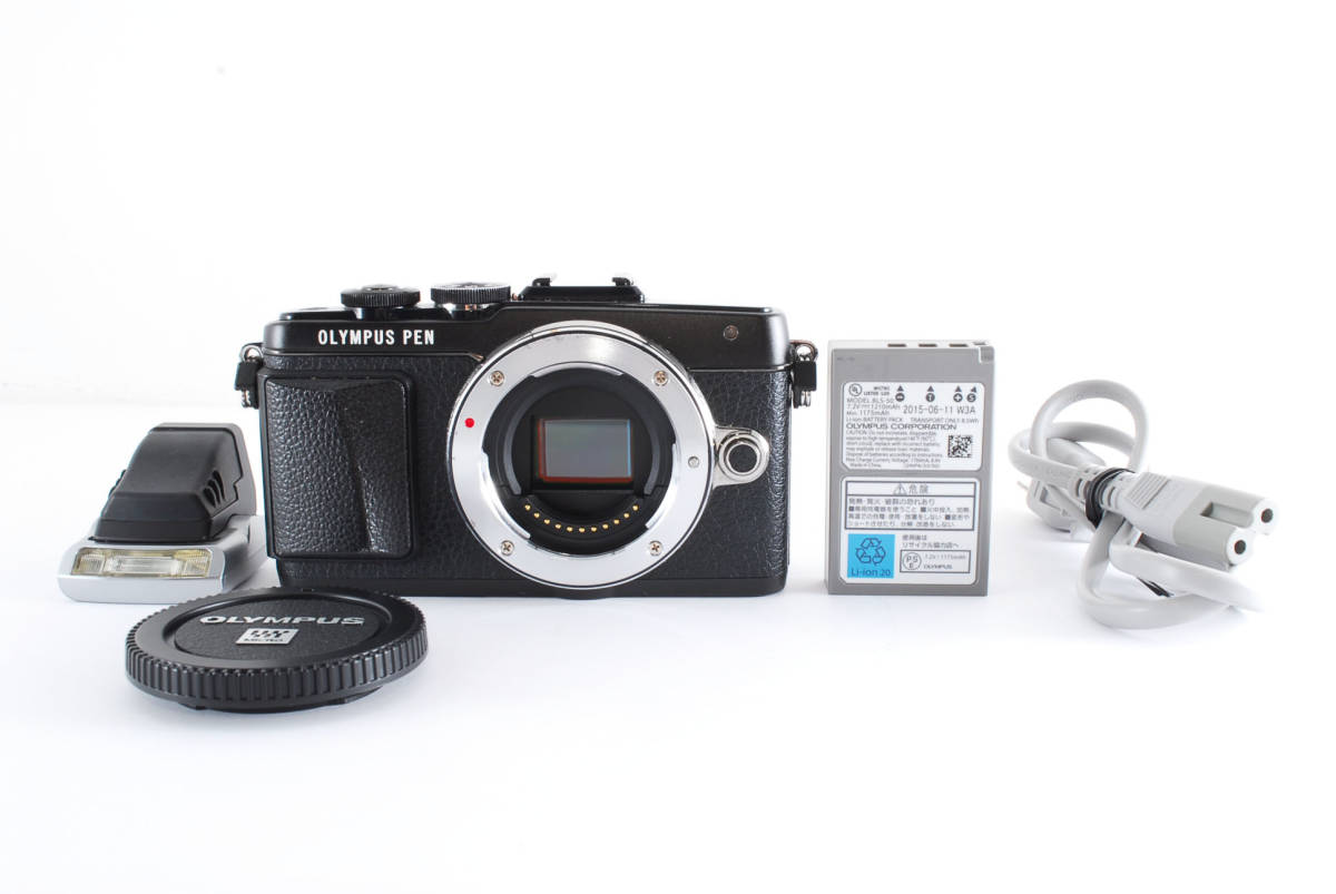 ☆ショット数8，358回の新品級☆ OLYMPUS オリンパス ミラーレス一眼 E-