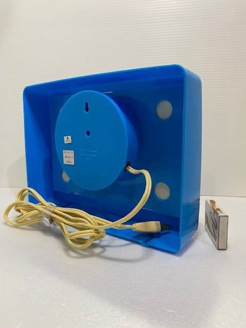 1971年☆任天堂☆仮面ライダー電気時計☆箱付☆60Hz 箱 21.5×28.5